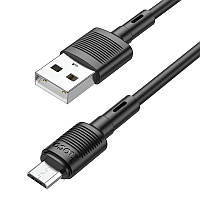 Кабель HOCO X83 Micro Victory charging data cable / black