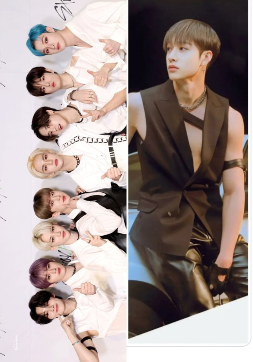 Дакімакура 150х50 см Ban Chan Stray Kids BTS Dakimakura подушка з наволочкою
