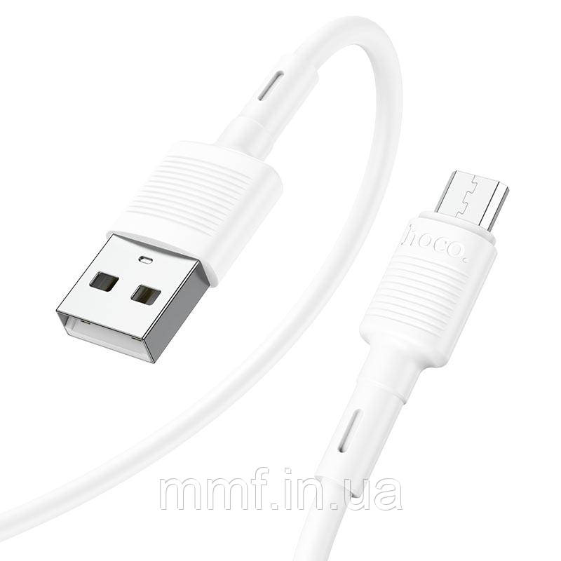 Кабель HOCO X83 Micro Victory charging data cable /white