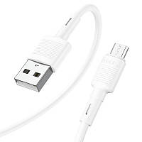 Кабель HOCO X83 Micro Victory charging data cable /white