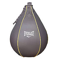 Боксерська груша Everlast EVERHIDE SPEED BAG Сірий Уні 22 х 15 см (856700-70-12)