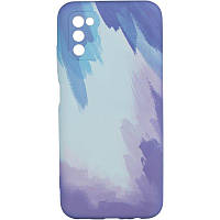 Чохол Watercolor Case для Samsung A037 (A03s) Blue