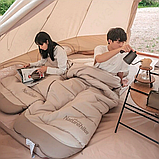 Спальний мішок з капюшоном Naturehike B400 NH21MSD11, бежевий, фото 8