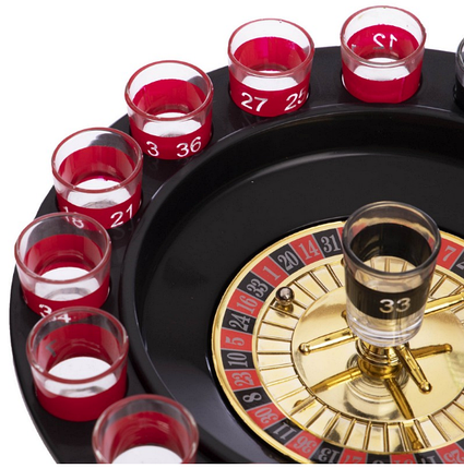Настільна гра для вечірок Drinking Roulette Set SP-Sport GB066-P (на16 стопок), фото 1