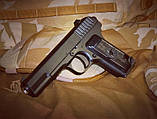 Дитячий металевий пістолет з Глушником ТТ Galaxy G33A 6мм, фото 10