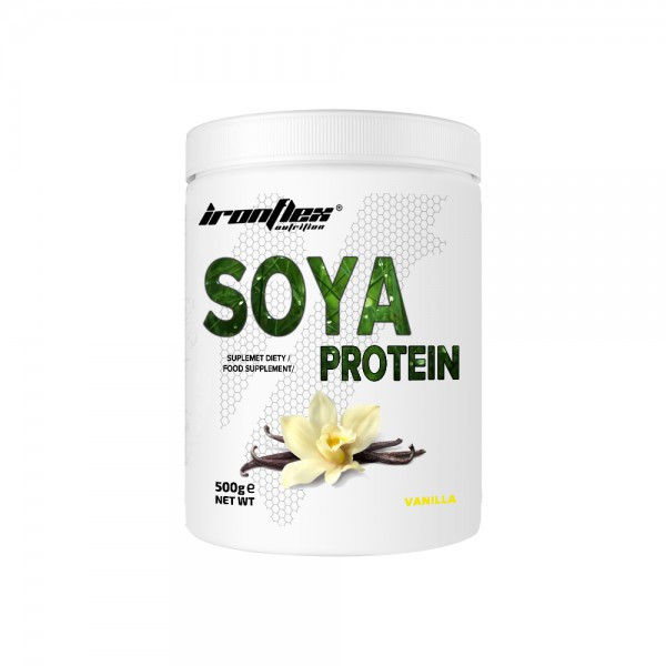 Соєвий протеїн IronFlex Soy Protein 500 g (Vanilla)