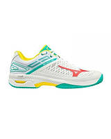 Кросcовки муж. MIZUNO WAVE EXCEED TOUR4 CC белый/красный/зеленый (45) UK10.5 61GC2077-62 45