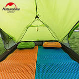 Килимок складний IXPE Naturehike NH19QD008, алюмінієва плівка, 185x56х1,8 см, жовтий, фото 8