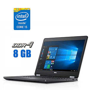 Ультрабук Dell Latitude E5470/ 14" (1920x1080)/ Core i5-6200U/ 8 GB RAM/ 240 GB SSD/ HD 530, фото 1