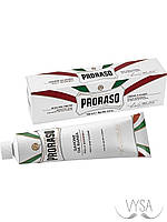 Крем для бритья Proraso White Shaving Cream Tube Sensitive Green Tea 150 мл