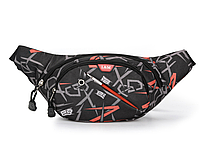 Сумка поясная, бананка Hengreda 2018 Fanny Pack Grey-Orange