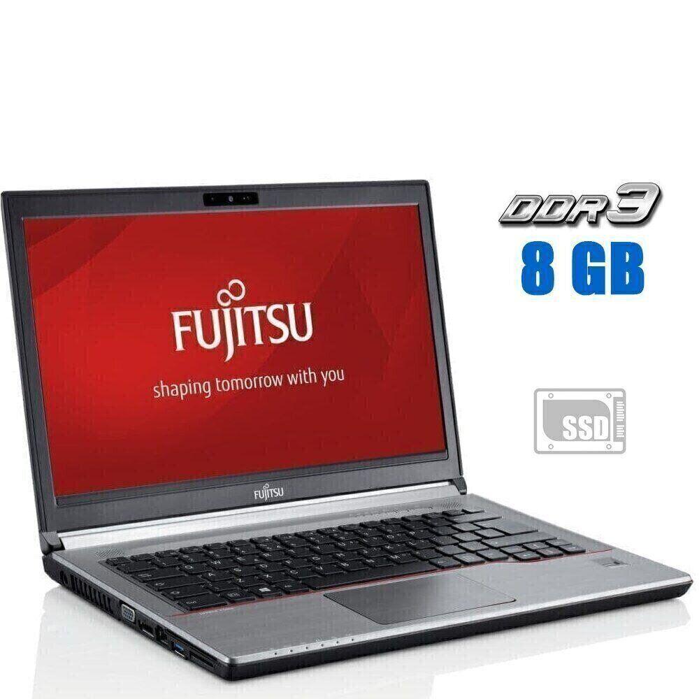 Ноутбук Fujitsu LifeBook E734/ 13.3" (1366x768)/ Core i3-4100M/ 8 GB RAM/ 120 GB SSD/ HD 4600
