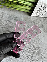 Многоразовые разделители пальцев для педикюра Розовые (растопырки) силликоновые