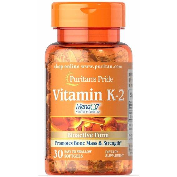 Купить Витамин К2 Vitamin k-2 (Mena q7) 50mcg 30 softgels, цена 666 ...