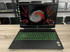 Ігровий ноутбук HP Pavilion Gaming 15-ec2410nw/ 15.6" 1920x1080/ Ryzen 5 5600H/ 8GB RAM/ 512GB SSD/ RTX 3050 4GB, фото 2