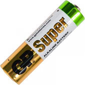 Батарейка лужна, Alkaline AA (15A, LR6) GP 1.5V