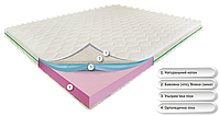 Грін Айленд 200х120х15, Зима/Літо, Коттоновий чохол, Матрац безпружинний ортопедичний