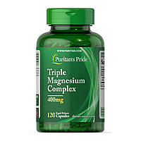 Магний Оксид Triple Magnesium Complex 400mg 120 caps