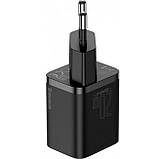 Блок зарядки Type C Baseus CCSUP-B01 Type-C QC 3A Black (SH020305), фото 3
