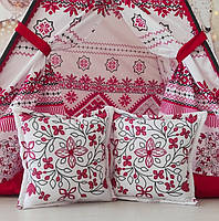 Вігвам та аксесуари великий ігровий намет для дітей курінь Новий Стиль БОН БОН Повний комплект!, фото 9