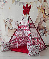 Вігвам та аксесуари великий ігровий намет для дітей курінь Новий Стиль БОН БОН Повний комплект!, фото 2