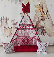 Вігвам та аксесуари великий ігровий намет для дітей курінь Новий Стиль БОН БОН Повний комплект!, фото 3