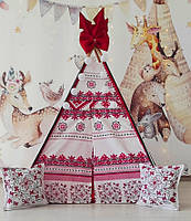 Вігвам та аксесуари великий ігровий намет для дітей курінь Новий Стиль БОН БОН Повний комплект!, фото 7
