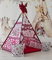 Вігвам та аксесуари великий ігровий намет для дітей курінь Новий Стиль БОН БОН Повний комплект!, фото 8