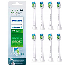 Змінні насадки на зубну щітку Philips W2 HX6064 SONICARE DIAMOND CLEAN 8шт Білі