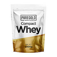 Сироватковий протеїн концентрат Pure Gold Compact Whey Protein 2.3 кг ваніль