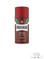 Пена для бритья Proraso Red Shaving foam с маслом ши для жесткой щетины 300 мл