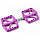 Педалі для велосипеда GUB GC002 фіолетові [нейлонові на промпідшипниках], фото 9