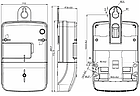 Електролічильник  NIK 2100 AP6T.2802.MC.11 однофазний, багатотарифний з PLС модемом, фото 2