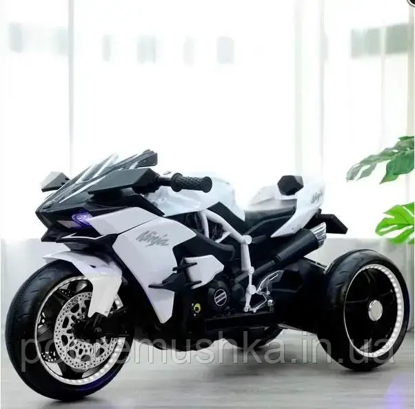 Дитячий електромобіль мотоцикл Kawasaki Ninja M 5023EL-1 (MP3, SD, USB, двигун 45W, акумулятор 12V9AH)