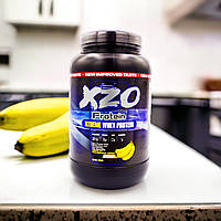 Комплексный протеин для роста мышц с ВСАА XZO Nutrition (карамель) банан