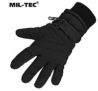Зимние перчатки Mil-Tec Thinsulate 3M, оригинал тактические перчатки зимние, черные XL