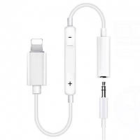 Адаптер для наушников (переходник) Lightning - 3.5 mm Jack для Apple iPhone MH020