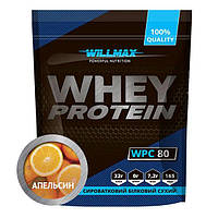 Сывороточный протеин Whey Protein 80% Willmax 920 г Апельсин