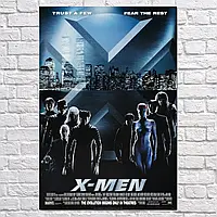 Плакат "Люди Икс, X-Men 2 (2000)", 60×41см