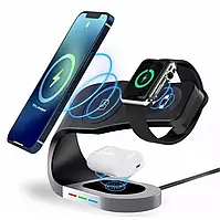 Бездротова зарядка  3 in 1 15W Y35 Black