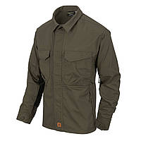 Рубашка вудсман WOODSMAN SHIRT Helikon-Tex TAIGA GREEN/BLACK ТАЙГА ЗЕЛЕНЫЙ/ЧЕРНЫЙ