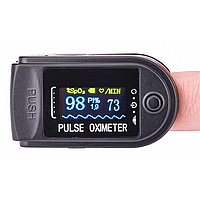 Измеритель пульса и кислорода в крови TFT на палец SP2 / Электронный пульсоксиметр / Пульсометр