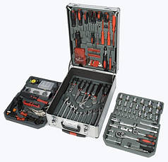 Набір ручних інструментів OEM ТК-186-03Н 186 шт.- Професійний комплект у валізі