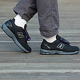 Чоловічі / жіночі кросівки New Balance 1906R X Cordura Pocket Black, чорні шкіряні кросівки нью беланс M1906R ню беленс нб, NB, фото 6