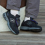 Чоловічі / жіночі кросівки New Balance 1906R X Cordura Pocket Black, чорні шкіряні кросівки нью беланс M1906R ню беленс нб, NB, фото 7