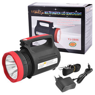 Ліхтар переносний Luxury 5W панель 22 SMD ЗП 220 V з функцією Power bank YJ-2886 5500 мАч, фото 1