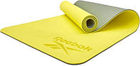 Двосторонній килимок для йоги Reebok Double Sided Yoga Mat зелений Уні 173 х 61 х 0,4 см