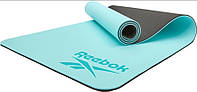 Двосторонній килимок для йоги Reebok Double Sided Yoga Mat синій Уні 173 х 61 х 0,4 см