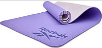 Двосторонній килимок для йоги Reebok Double Sided Yoga Mat фіолетовий Уні 173 х 61 х 0,4 см