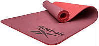 Двосторонній килимок для йоги Reebok Double Sided Yoga Mat червониий Уні 173 х 61 х 0,4 см